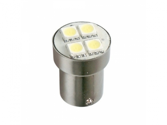 BEC CU LED 12V - 5W - Ba15s - ALB - SMD (CAP MIC)