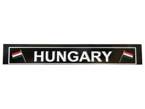 APARATOR NOROI-PRES CAUCIUC CU INSCRIPTIE HUNGARY+2 STEAG 35X240cm DIGITAL