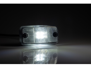 LAMPA POZITIE CU LED (4 LEDURI) ALBA 12/24V (110x54mm) 1