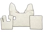 SET PRES INTERIOR DAF XF105 MANUAL (2007-2012) STINGA, DREAPTA SI MIJLOC CHAMPAGNE