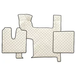   SET PRES INTERIOR MAN TGX din 2007 STANGA, DREAPTA SI MIJLOC CHAMPAGNE / RED
