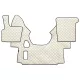 SET PRES INTERIOR DAF XF95, (1997-2005) MANUAL STANGA, DREAPTA SI MIJLOC CHAMPAGNE