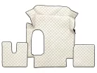 SET PRES INTERIOR MAN TGA din 2000 (CABINA MARE) STANGA, DREAPTA SI MIJLOC CHAMPAGNE