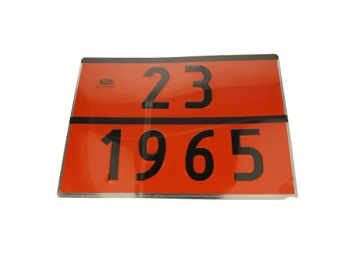 PLACA ADR LPG 23-1965 (MARE)