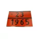 PLACA ADR LPG 23-1965 (MARE)