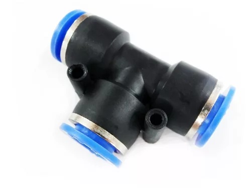 CUPLA RAPIDA T (REDUCTIE)12mm-->10mm ( 1X 10+ 2X 12 )