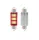 Bec LED pentru plafon 12/24V alb 2pcs (36mm)