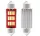 Bec LED pentru plafon 12/24V alb 2pcs (39mm)