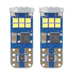 Bec LED T10 12/24V alb 2pcs