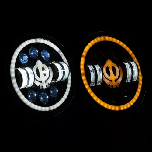 Spot LED + indicator de poziție cu decor cu spirit GHOST