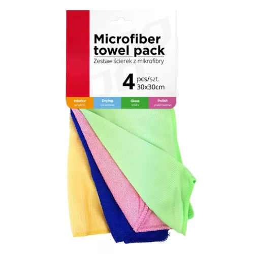 Șervețele din microfibră 4pcs (30x30)