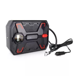 Compresor de aer cu manometru digital și lumină LED 12V