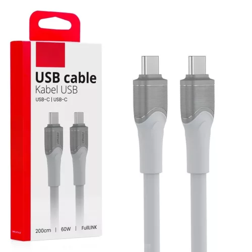 Cablu de încărcare rapidă USB-C/USB-C 200cm
