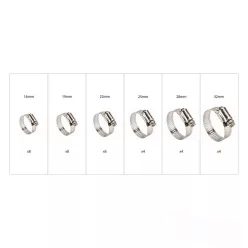 Set de cleme din oțel inoxidabil 34pcs