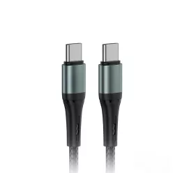 Cablu încărcător rapid USB-C/USB-C 60W 200cm