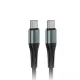 Cablu încărcător rapid USB-C/USB-C 60W 200cm