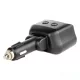 Distribuitor brichetă 2xUSB 1xUSB-C 12/24V + voltmetru