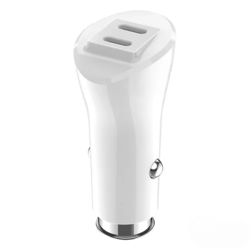 Încărcător pentru bricheta de țigară 2x USB-C 40W