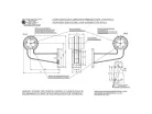 LAMPA GABARIT CU LED (2X6) 12-24V CU COT LUNG, DREAPTA