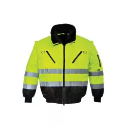 JACHETA REFLECTORIZANTA GALBEN NEON 4 : 1 PORTWEST