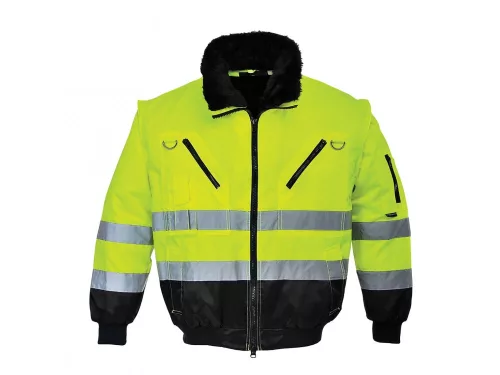 JACHETA REFLECTORIZANTA GALBEN NEON 4 : 1 PORTWEST