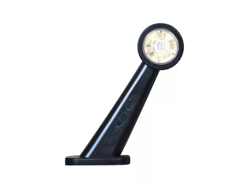 LAMPA GABARIT CU LED (2X9 LEDURI) 12-24V CU BRAT LUNG INCLINAT, DREAPTA
