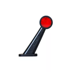   LAMPA GABARIT CU LED (2X9 LEDURI) 12-24V CU BRAT LUNG INCLINAT, STANGA