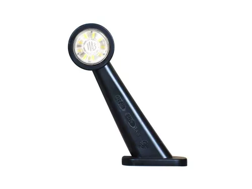 LAMPA GABARIT CU LED (2X9 LEDURI) 12-24V CU BRAT LUNG INCLINAT, STANGA