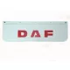 APARATORI NOROI CU INSCRIPTIE + LOGO DAF 18x60 (ALB, FATA, CU SCRIS RELIEF)