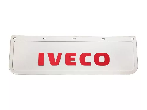 APARATOR NOROI CU INSCRIPTIE + LOGO IVECO 18X60 (ALBA, FATA, CU SCRIS RELIEF)