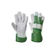 MANUSA DE PROTECTIE DIN PIELE VERDE / GRI (MARIMEA 12)