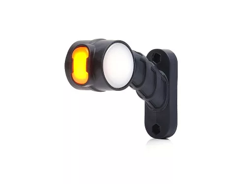 LAMPA GABARIT CU LED NEON 12-24V, SCURT, INCLINAT, DREAPTA R/A/G