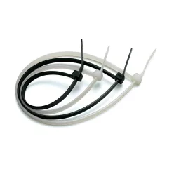COLIER CABLU PLASTIC 292x3,6mm ALB/NEGRU