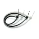 COLIER CABLU PLASTIC 292x3,6mm ALB/NEGRU