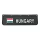 APARATORI NOROI CU INSCRIPTIE HUNGARY 18X60 (NEGRU, FATA, CU SCRIS RELIEF)