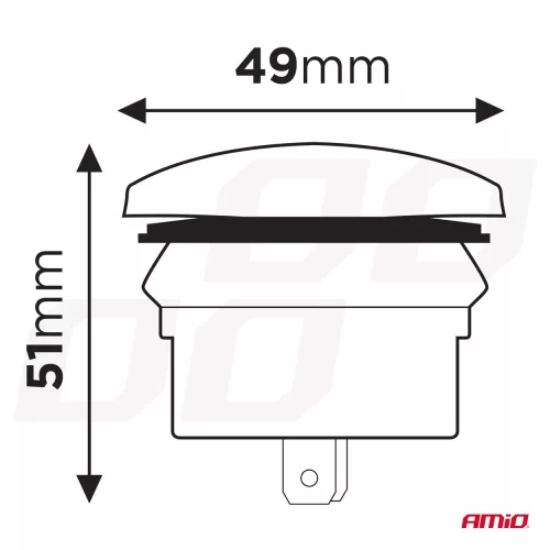 Priză USB, USB + USB-C, 12V/24V