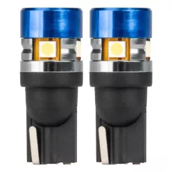 Bec LED T10 W5W 5 SMD 12/24V alb 2 buc.