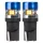 Bec LED T10 W5W 5 SMD 12/24V alb 2 buc.