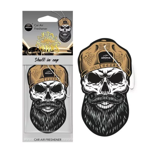 Odorizant - Aroma Car MUERTOS Skull in a Cap