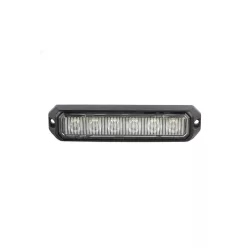 Lampă galbenă cu LED stroboscopic 6 LED 12/24V