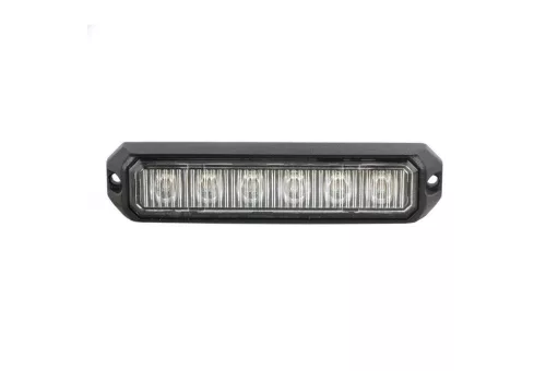 Lampă galbenă cu LED stroboscopic 6 LED 12/24V