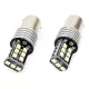 Bec LED CANBUS BA15S P21W/R10W/R5W 12V/24V alb (2 buc)