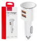 Încărcător brichetă (2x USB-A) 3.4A 12/24V