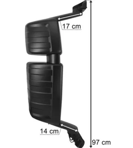 Oglindă dreapta completă Scania S/R/XT Euro6