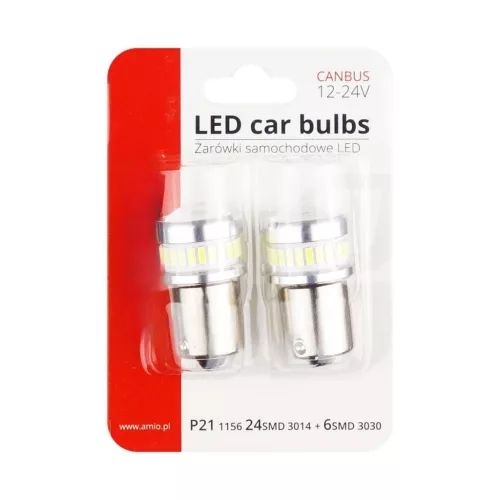 Bec LED CANbus 24 SMD BA15S 12/24V