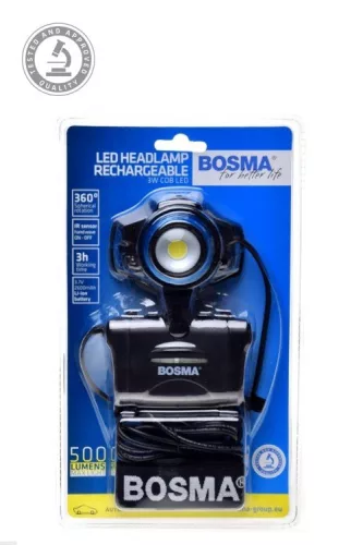 Lanternă frontală 1 x Cree LED + 1 x SMD LED, 3W