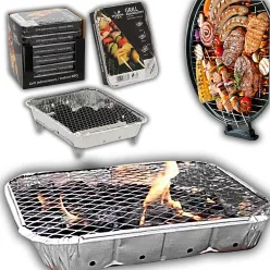 GRĂTAR PORTABIL DE UNICĂ FOLOSINȚĂ PENTRU CAMIONAGII