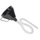 Pâlnie cu tub flexibil, lungime 530 mm, diametru pâlnie 165 mm