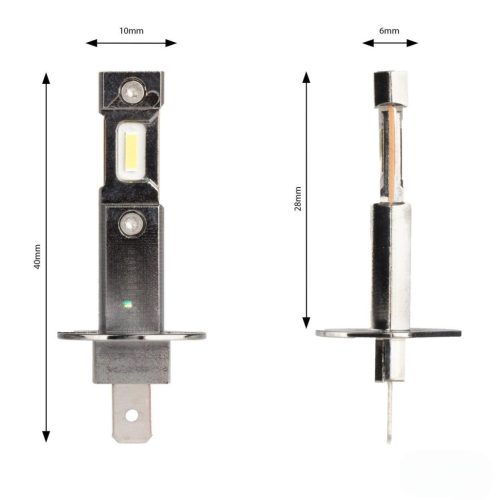 Set becuri LED H1 - 6000K, 60W, Canbus