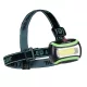 Lanternă frontală DUNLOP cu LED COB, 1 W, 3 moduri
